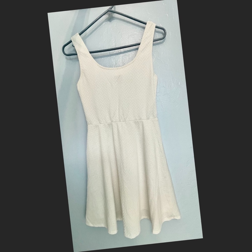 White sun dress, size S